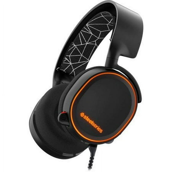 SteelSeries Arctis 5 - RGB Illuminated Gaming Headset with DTS Headphone: X v2.0 Surround - for PC and PlayStation 4 - Black SteelSeries Arctis 5 - RGB Illuminated Gaming Headset with DTS Headphone: X v2.0 Surround - for PC and PlayStation 4 - Black